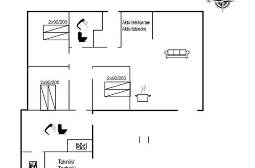 Foto 25 - Casa con 3 camere da letto a Løkken con terrazza e sauna