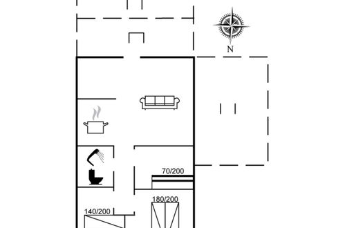 Foto 20 - Casa con 3 camere da letto a Aakirkeby con terrazza