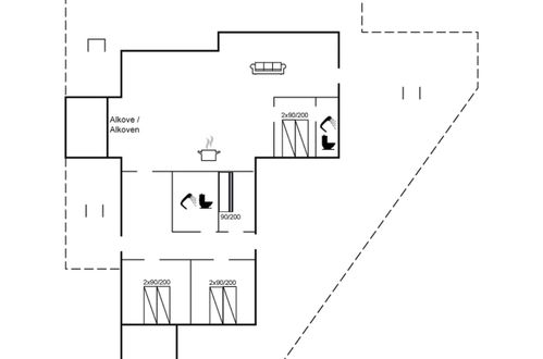 Foto 27 - Casa con 4 camere da letto a Svaneke con terrazza