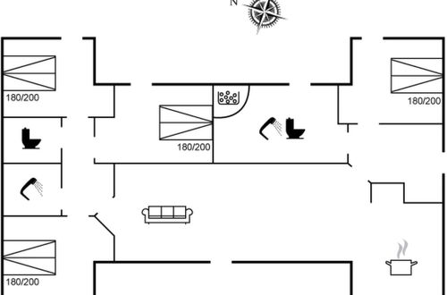 Foto 27 - Casa con 4 camere da letto a Nexø con terrazza