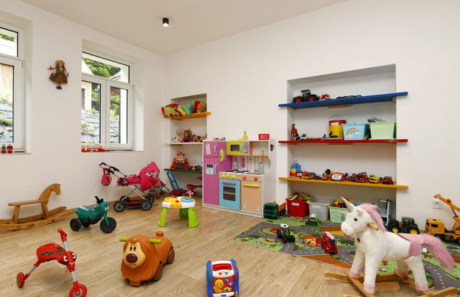 Apartamento de 1 quarto em Desná com jardim e terraço - Foto 19