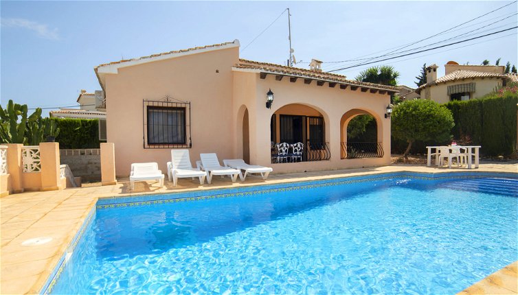 Foto 1 - Casa de 3 habitaciones en Calpe con piscina privada y vistas al mar