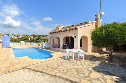 Foto 12 - Casa de 3 habitaciones en Calpe con piscina privada y vistas al mar