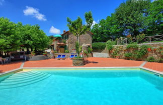 Foto 2 - Casa con 6 camere da letto a Cortona con piscina privata e giardino