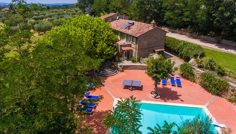 Foto 1 - Casa de 7 habitaciones en Cortona con piscina privada y jardín