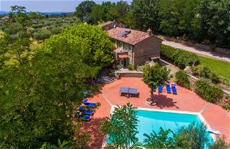 Foto 1 - Casa de 6 habitaciones en Cortona con piscina privada y jardín