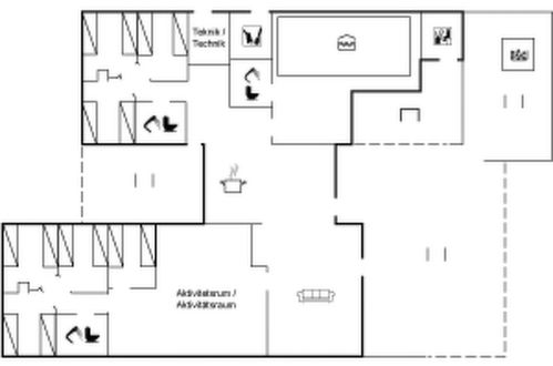 Foto 35 - Casa de 7 habitaciones en Rømø con piscina privada y terraza