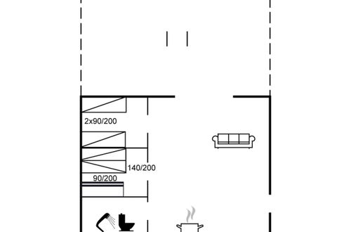 Foto 30 - Casa con 2 camere da letto a Klitmøller con terrazza