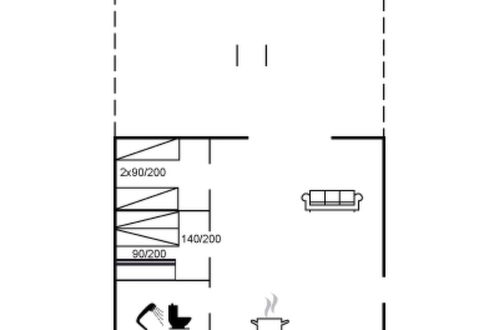 Foto 30 - Casa con 2 camere da letto a Klitmøller con terrazza