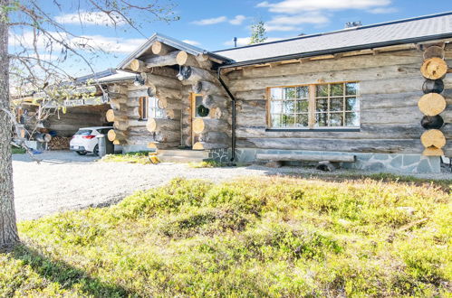 Foto 1 - Casa de 2 habitaciones en Inari con sauna y vistas a la montaña