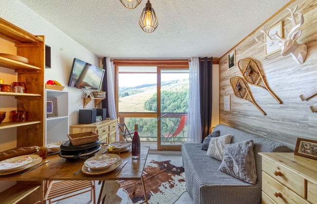 Apartment mit 1 Schlafzimmer in Villarembert mit schwimmbad - Foto 10