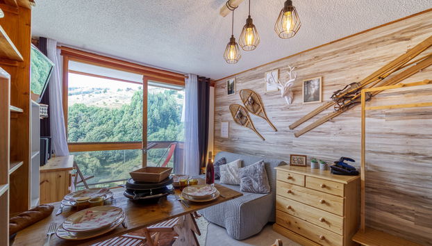 Apartment mit 1 Schlafzimmer in Villarembert mit schwimmbad - Foto 5