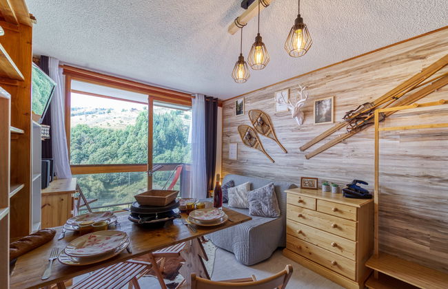 Apartment mit 1 Schlafzimmer in Villarembert mit schwimmbad - Foto 5