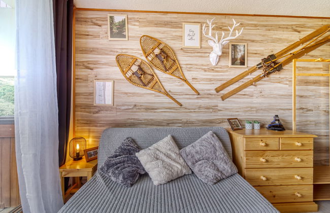 Apartment mit 1 Schlafzimmer in Villarembert mit schwimmbad - Foto 8