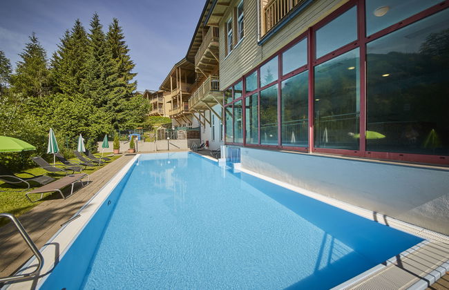 Apartment mit 1 Schlafzimmer in Viehhofen mit schwimmbad und garten - Foto 9
