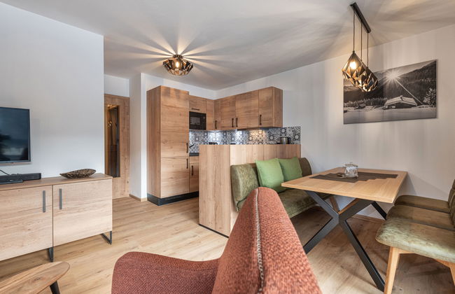 Apartment mit 1 Schlafzimmer in Viehhofen mit schwimmbad und garten - Foto 12