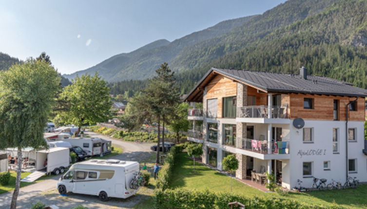 Foto 1 - Apartamento de 2 quartos em Hermagor-Pressegger See com piscina e vista para a montanha