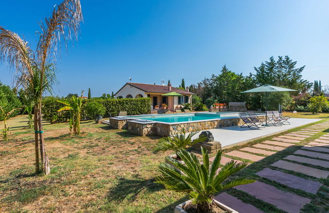 Casa de 5 quartos em Cecina com piscina privada e jardim - Foto 46