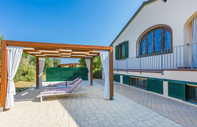Casa de 5 quartos em Cecina com piscina privada e jardim - Foto 5