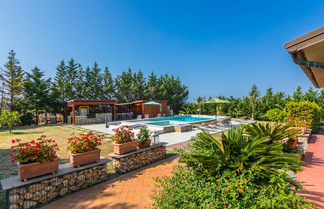Casa de 5 quartos em Cecina com piscina privada e jardim - Foto 53