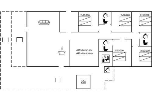 Photo 38 - 5 bedroom House in Hvide Sande with terrace and sauna