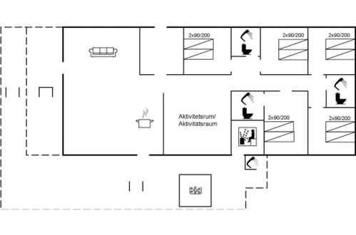 Photo 38 - 5 bedroom House in Hvide Sande with terrace and sauna