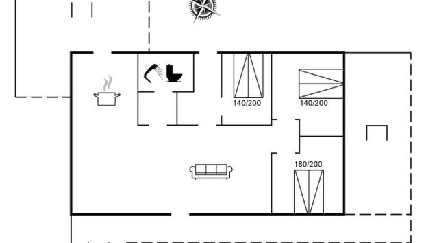 Casa de 3 quartos em Fur com terraço e banheira de hidromassagem - Foto 2