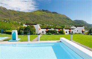 Foto 1 - Appartamento con 2 camere da letto a Capriasca con piscina e vista sulle montagne