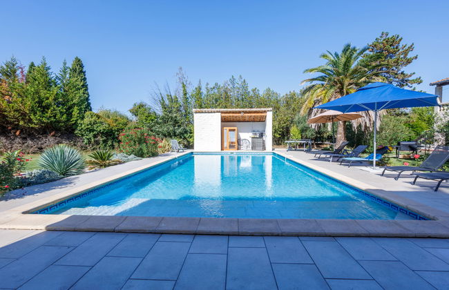 Casa de 7 quartos em Uzès com piscina privada e jardim - Foto 24