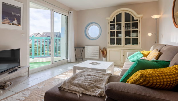 Apartamento de 3 quartos em Dives-sur-Mer com piscina e terraço - Foto 3