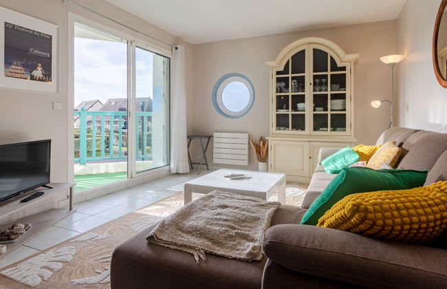 Apartamento de 3 quartos em Dives-sur-Mer com piscina e terraço - Foto 3