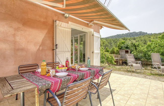 Apartment mit 2 Schlafzimmern in Évenos mit garten und terrasse - Foto 3