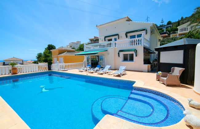 Casa de 5 quartos em Calp com piscina privada e terraço - Foto 6
