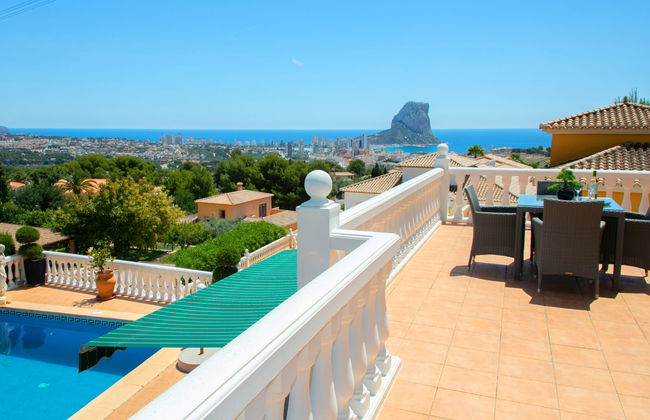 Casa de 5 quartos em Calp com piscina privada e terraço - Foto 37