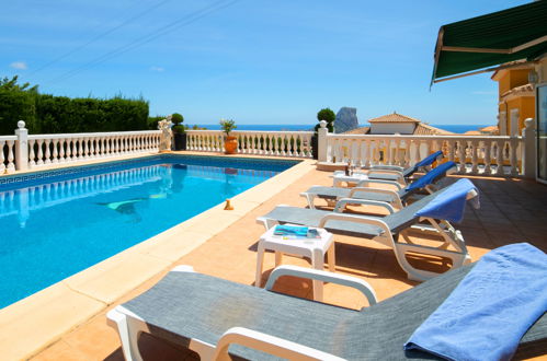 Foto 33 - Casa de 4 habitaciones en Calpe con piscina privada y vistas al mar
