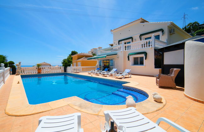 Casa de 5 quartos em Calp com piscina privada e terraço - Foto 34