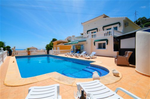 Foto 34 - Casa de 4 quartos em Calp com piscina privada e vistas do mar