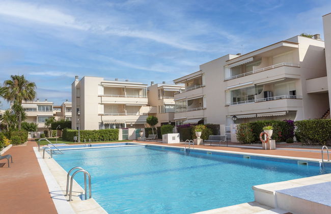Apartamento de 2 quartos em Vinaròs com piscina e jardim - Foto 15