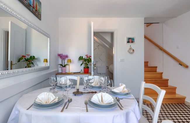 Casa de 2 quartos em Raša com jardim e terraço - Foto 7