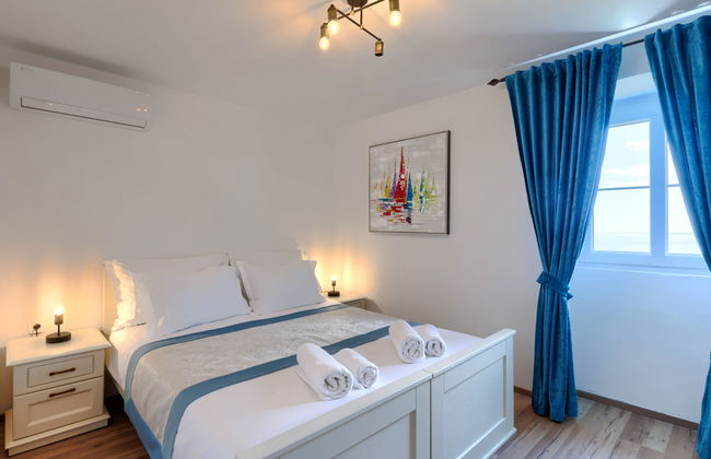 Casa de 2 quartos em Raša com jardim e terraço - Foto 12