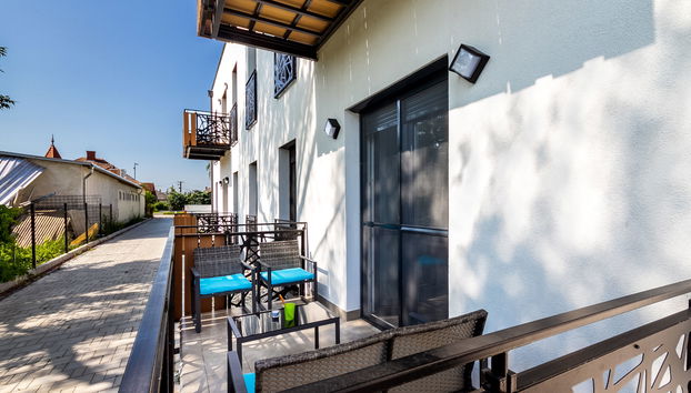Apartment mit 2 Schlafzimmern in Balatonmáriafürdő mit garten und terrasse - Foto 2