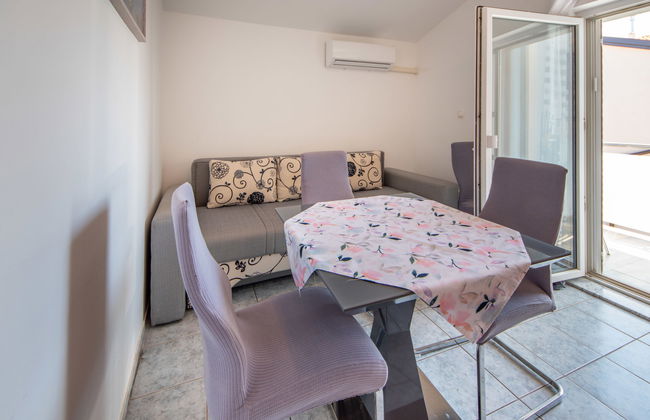 Apartamento de 2 quartos em Crikvenica com terraço - Foto 8