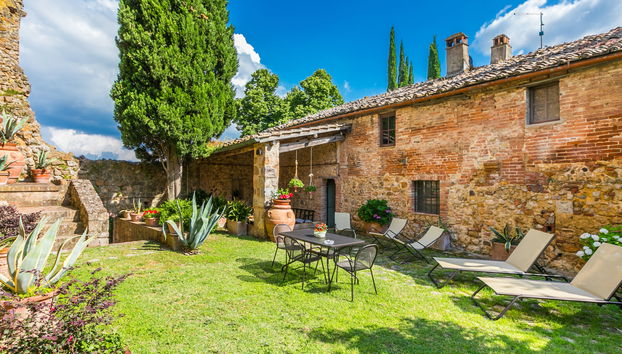 Apartment mit 2 Schlafzimmern in Sovicille mit garten - Foto 3
