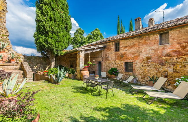 Appartement de 2 chambres à Sovicille avec jardin - Photo 3