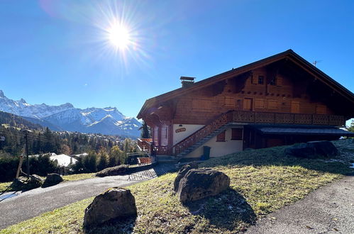 Foto 4 - Apartment mit 4 Schlafzimmern in Ollon mit blick auf die berge