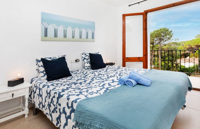 Casa de 4 quartos em Santa Cristina d'Aro com piscina privada e jardim - Foto 13