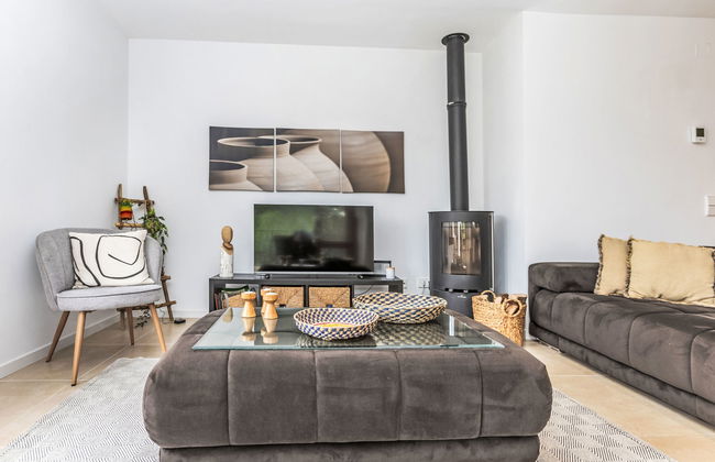 Casa de 4 quartos em Santa Cristina d'Aro com piscina privada e jardim - Foto 9