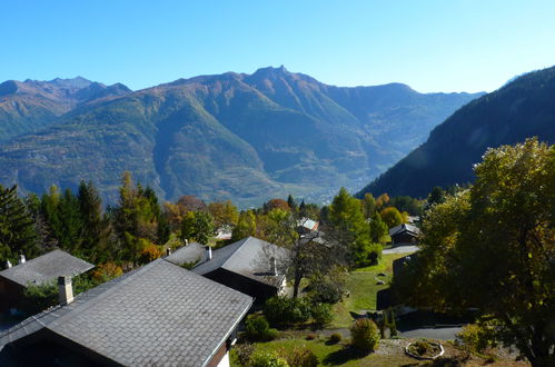 Foto 10 - Appartamento con 1 camera da letto a Leytron con vista sulle montagne