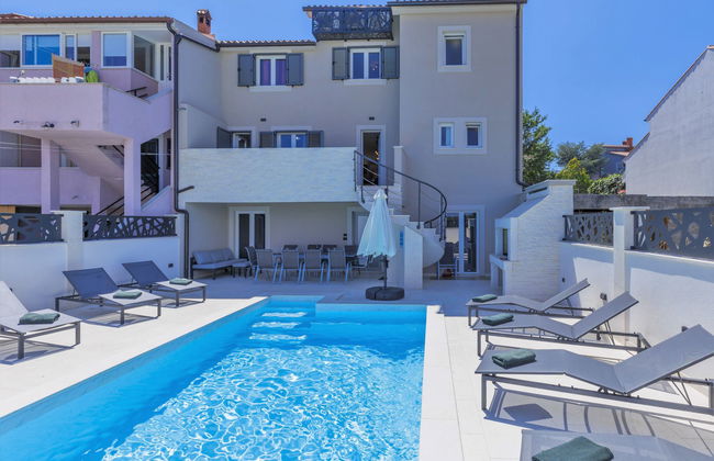 Casa de 8 quartos em Medulin com piscina privada e jardim - Foto 60