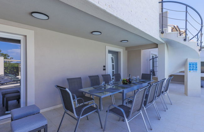 Casa de 8 quartos em Medulin com piscina privada e jardim - Foto 59